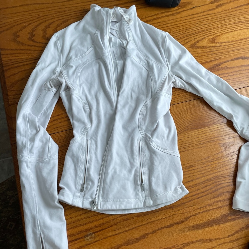 Lulu lemon white jacket